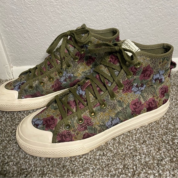 Adidas Nizza High RF Floral - Picture 5 of 10